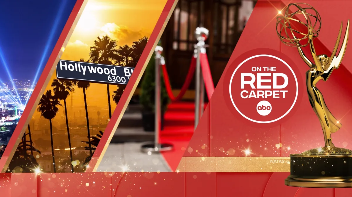 On The Red Carpet: And The Emmy Nominees Are… poster — TV series on Disney+