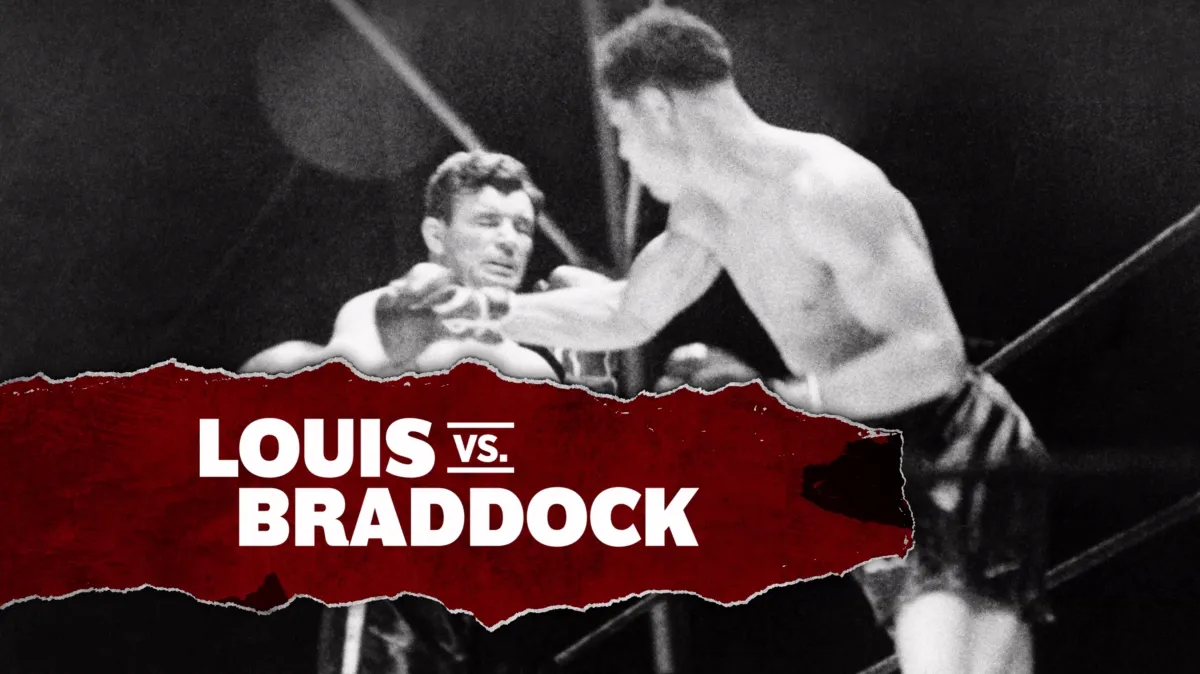 Louis vs Braddock poster — movie on Disney+