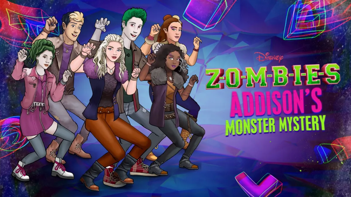 ZOMBIES: Addison's Monster Mystery poster — TV series on Disney+