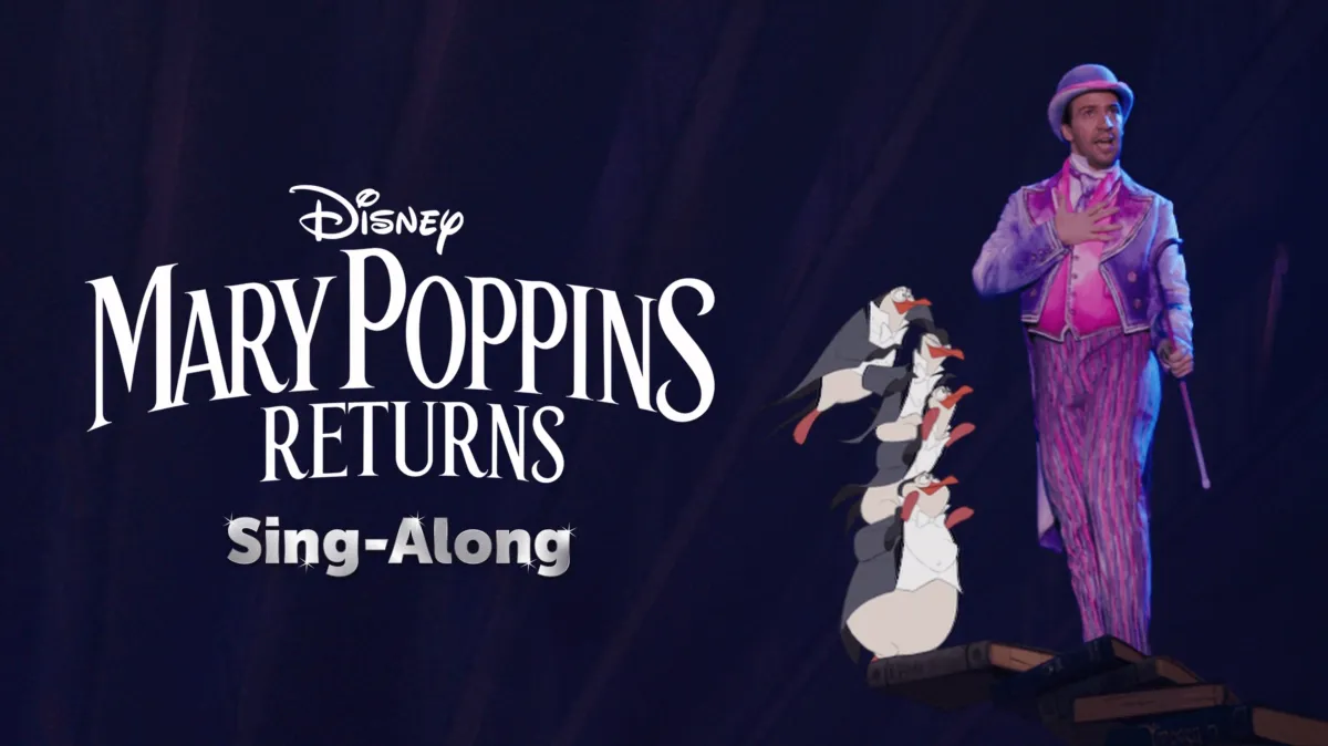 Mary Poppins Returns Sing-Along poster — movie on Disney+