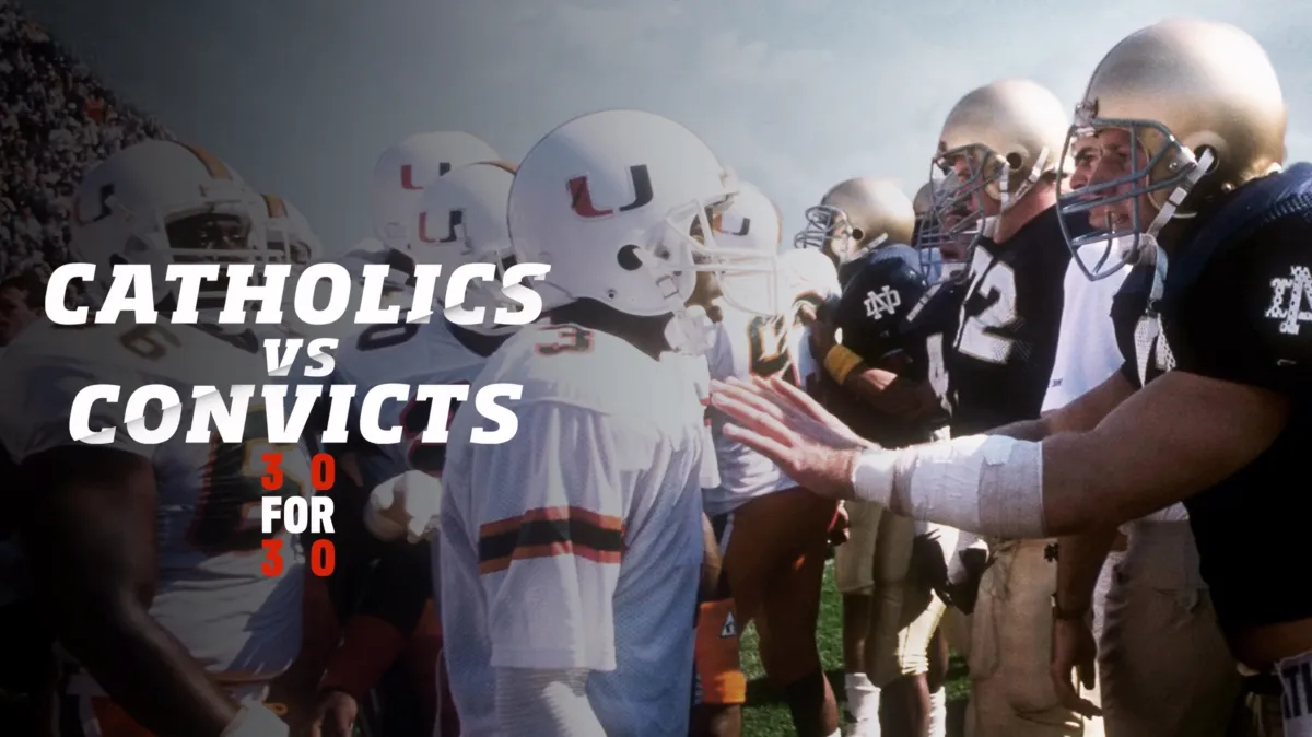 Catholics vs. Convicts poster — movie on Disney+