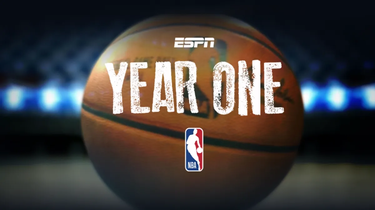 NBA: Year One poster — TV series on Disney+