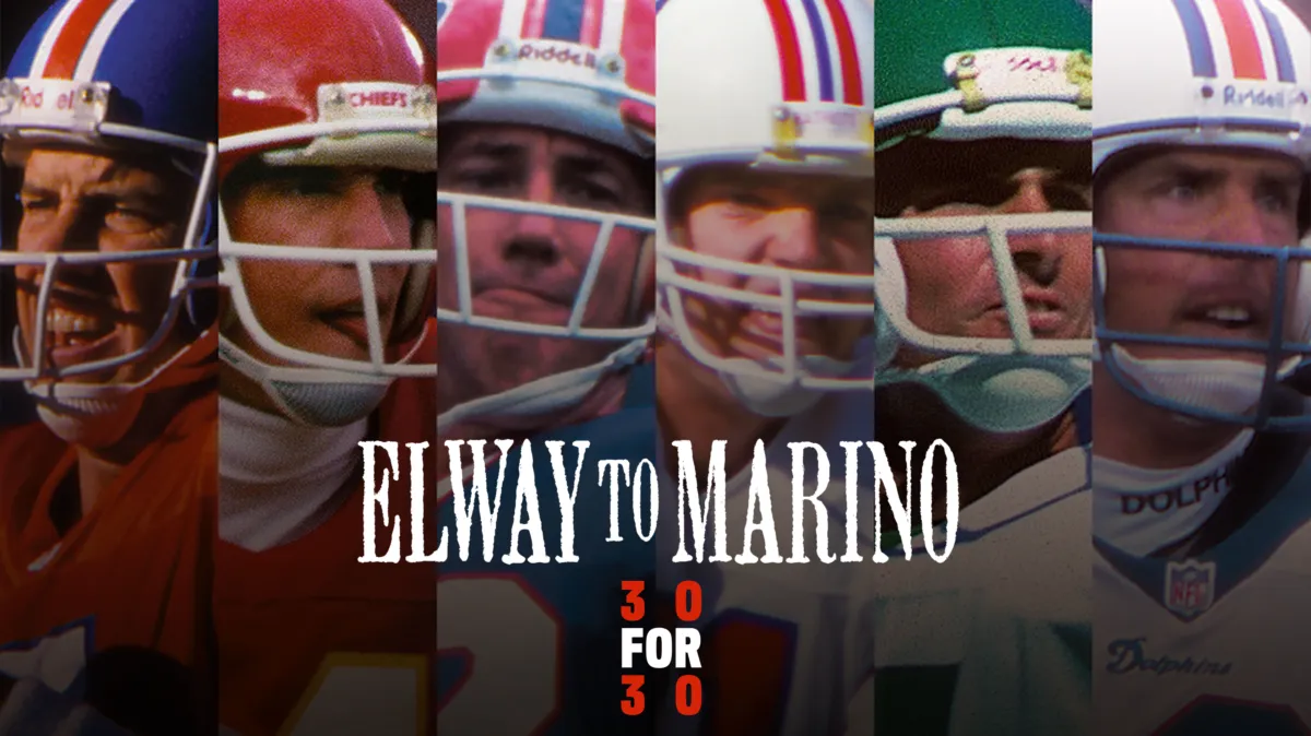Elway to Marino poster — movie on Disney+