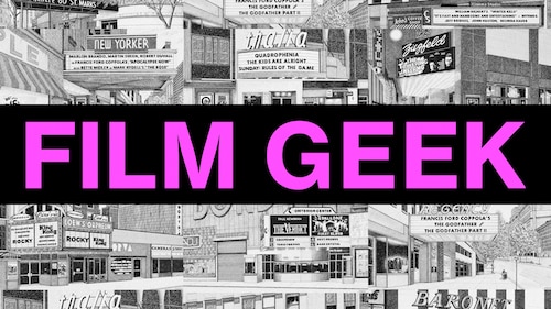 Film Geek poster — movie on Max