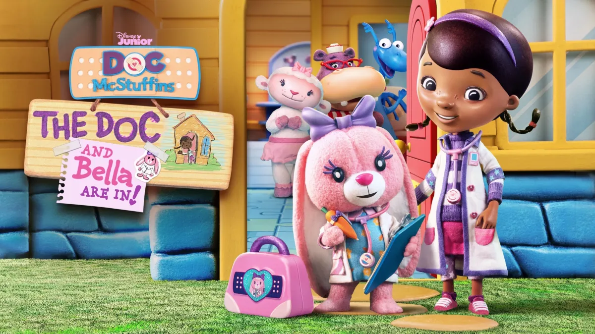 Doc McStuffins: The Doc and Bella Are In! poster — TV series on Disney+