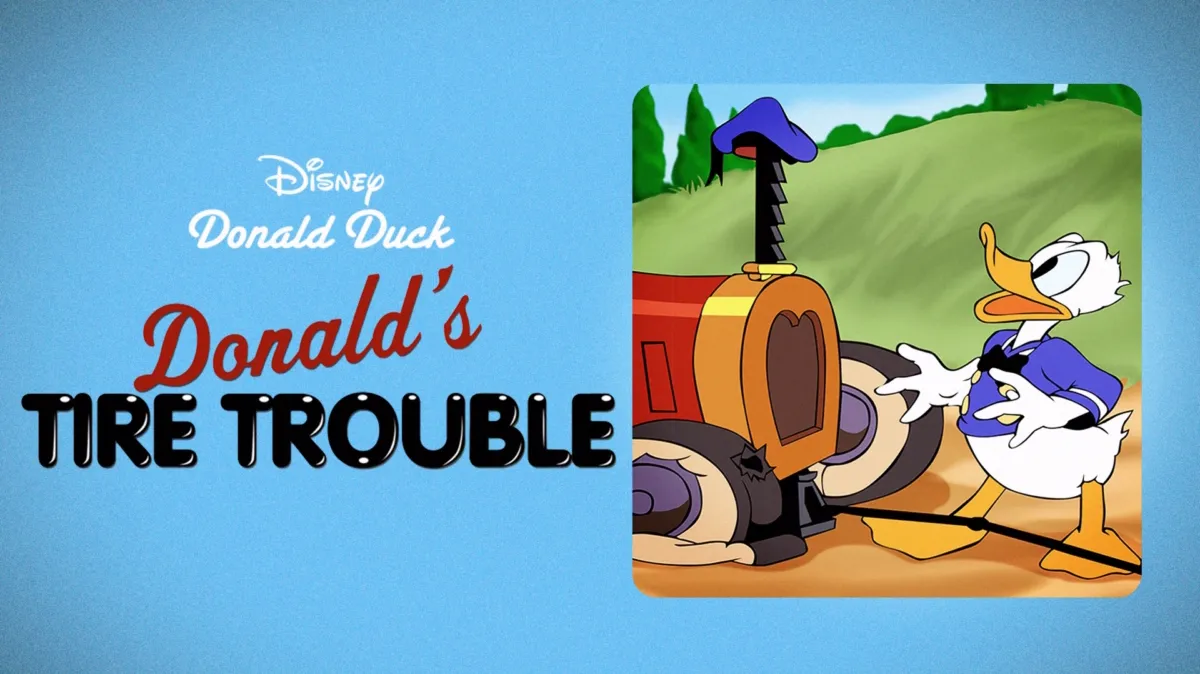 Donald's Tire Trouble poster — movie on Disney+
