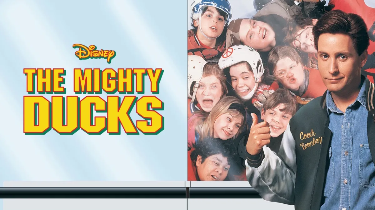 The Mighty Ducks poster — movie on Disney+