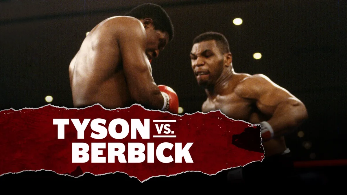 Tyson vs Berbick poster — movie on Disney+