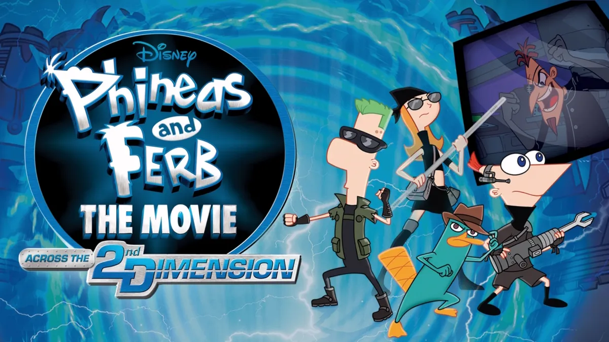 Phineas and Ferb the Movie: Across the 2nd Dimension poster — movie on Disney+