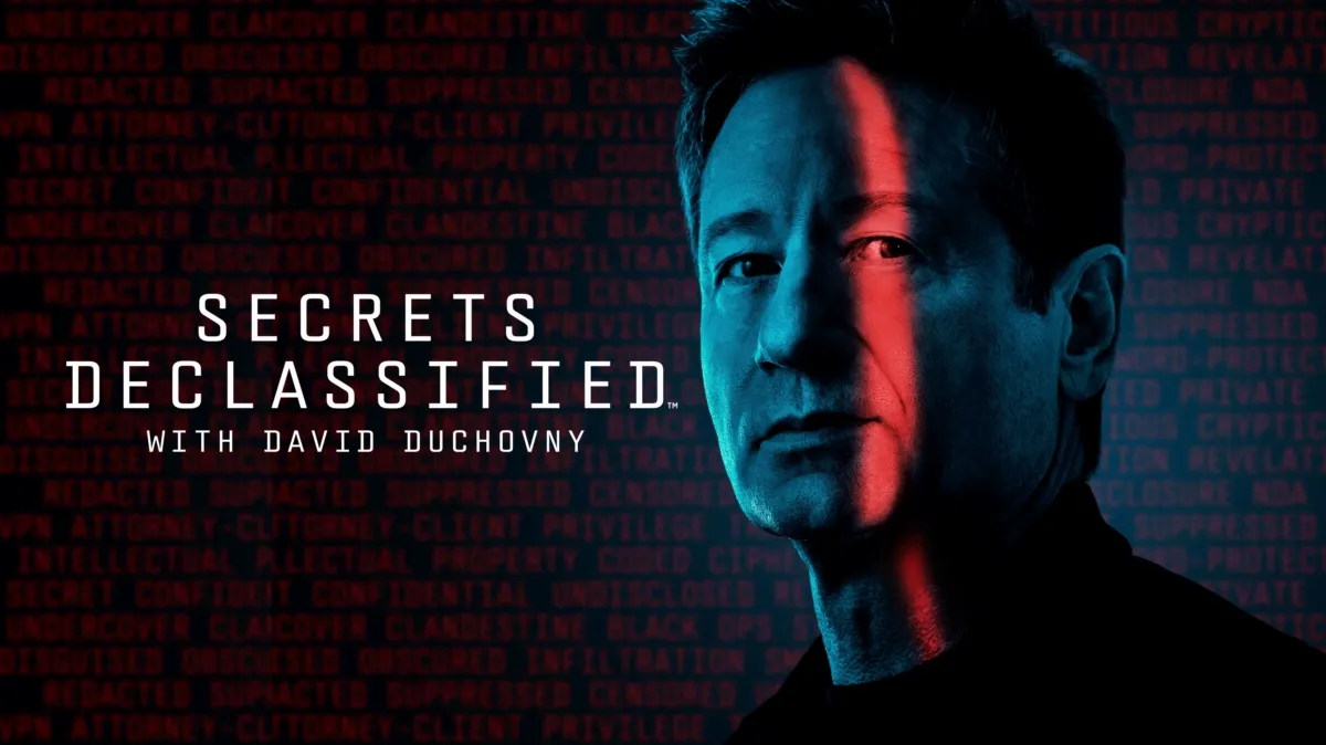 Secrets Declassified with David Duchovny poster — TV series on Disney+