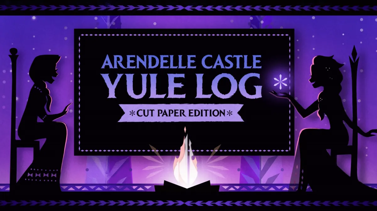 Arendelle Castle Yule Log: Cut Paper Edition poster — movie on Disney+