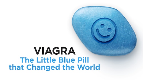 Viagra: The Little Blue Pill That Changed the World poster — TV series on Max