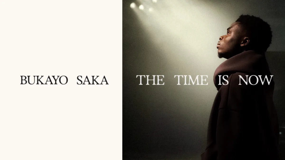 Bukayo Saka: The Time is Now poster — movie on Disney+