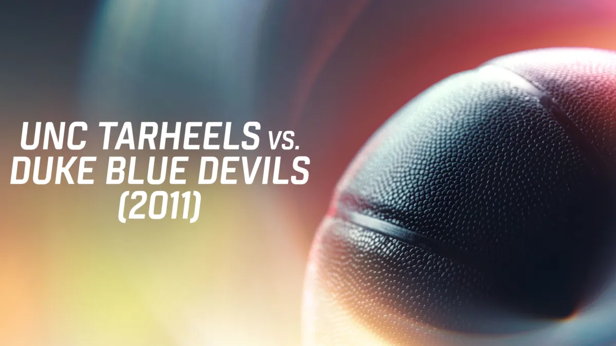 UNC vs Duke 2011 poster — movie on Disney+