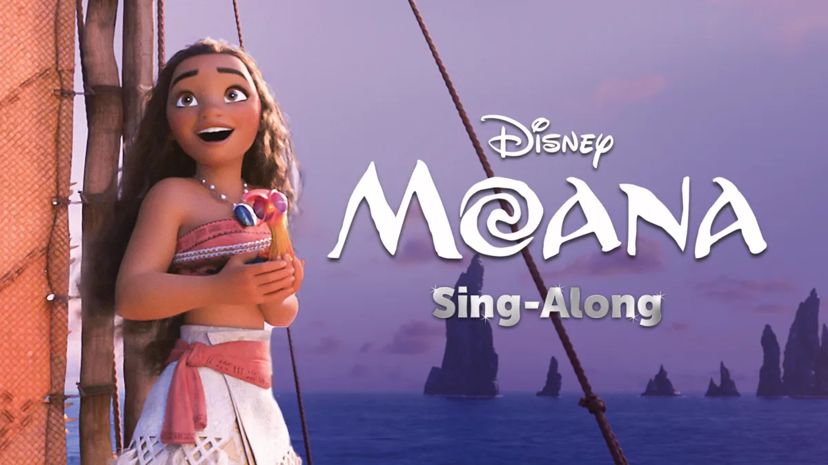Moana Sing-Along poster — movie on Disney+