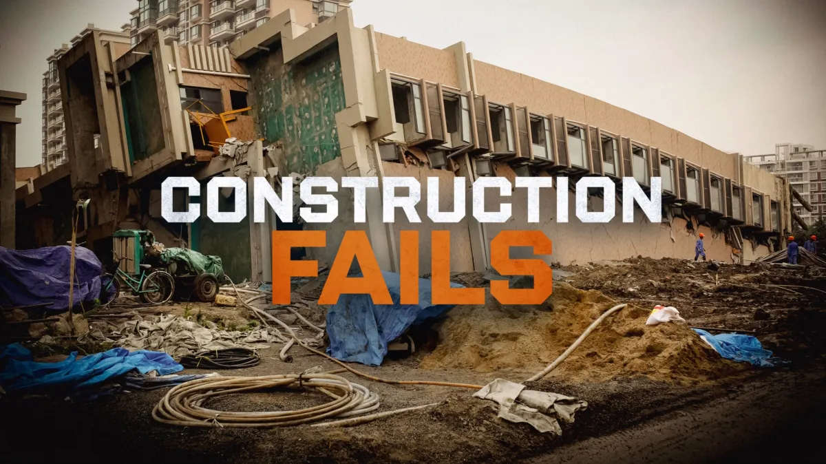Construction Fails poster — TV series on Disney+