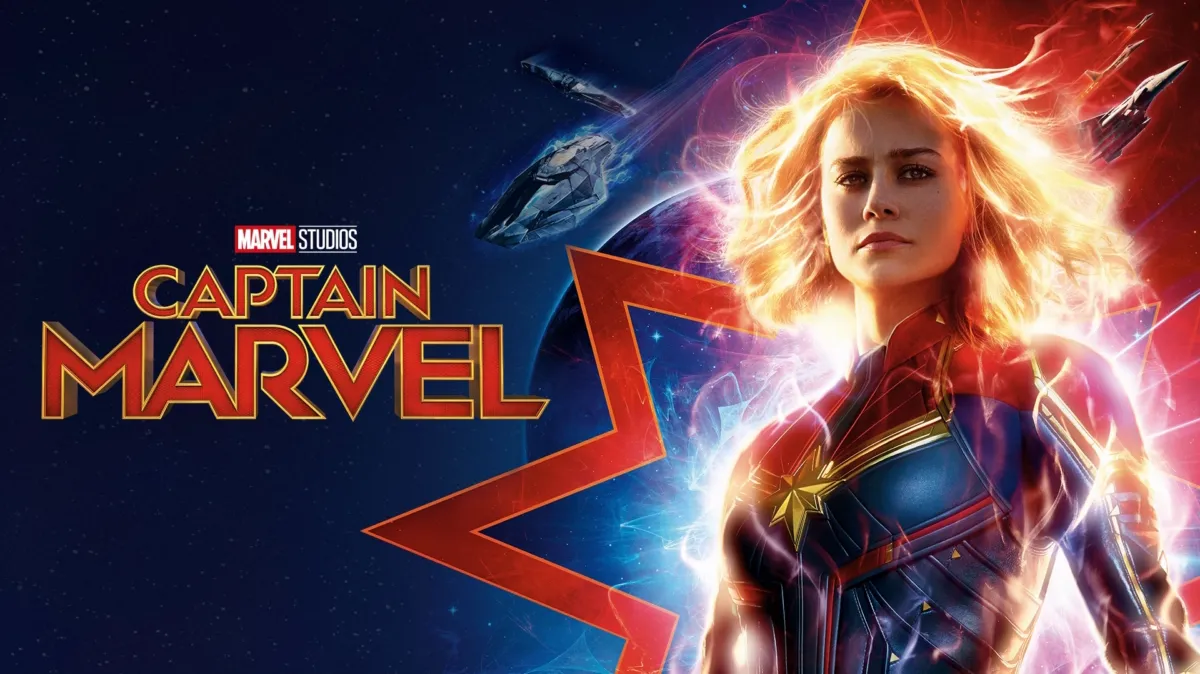 Captain Marvel poster — movie on Disney+