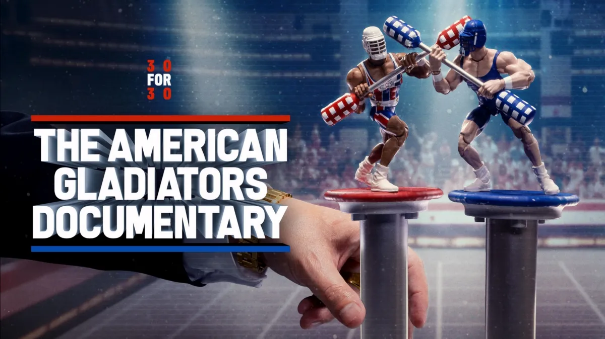 The American Gladiators Documentary poster — TV series on Disney+