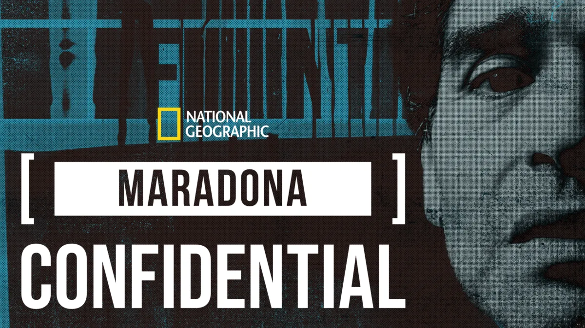 Maradona Confidential poster — movie on Disney+