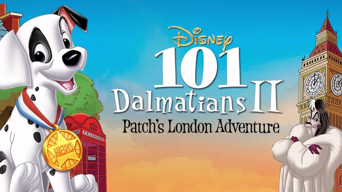 101 Dalmatians II: Patch's London Adventure poster — movie on Disney+