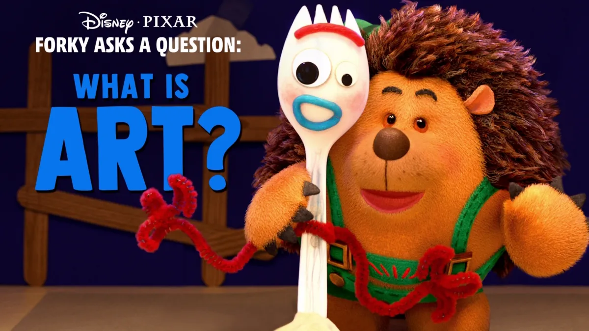 Forky Asks a Question: What is Art? poster — movie on Disney+
