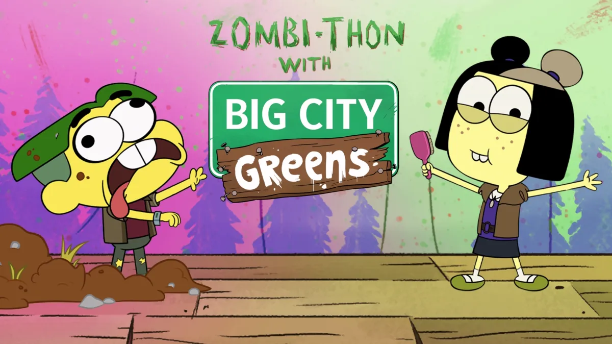 ZOMBI-Thon with Big City Greens poster — movie on Disney+