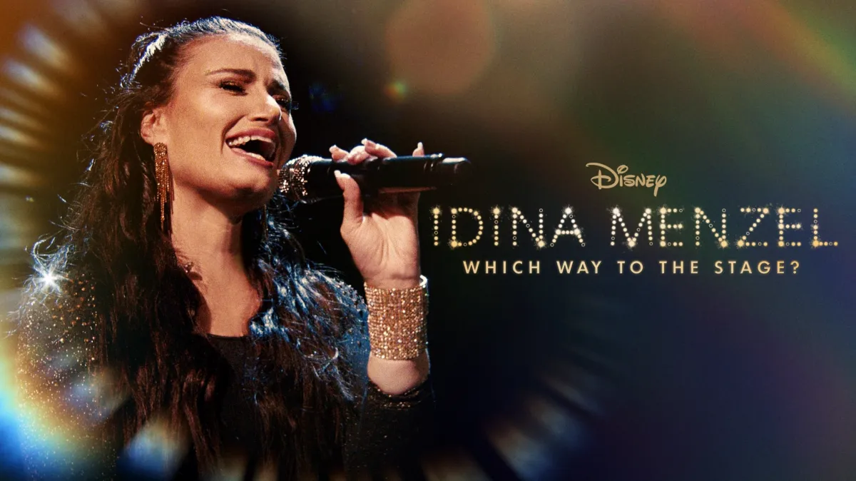 Idina Menzel: Which Way to the Stage? poster — movie on Disney+