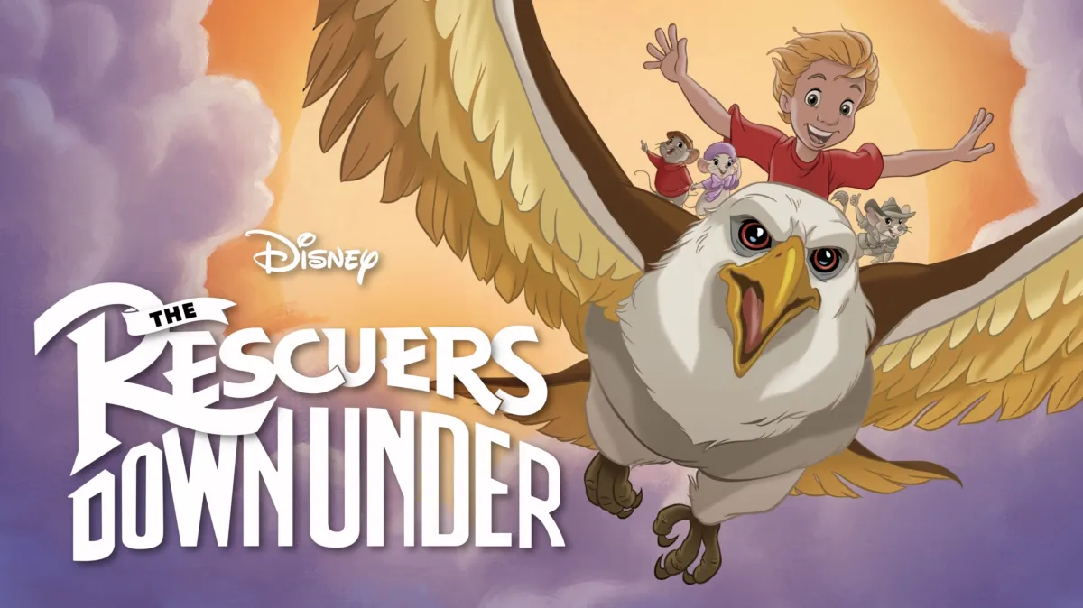 The Rescuers Down Under poster — movie on Disney+