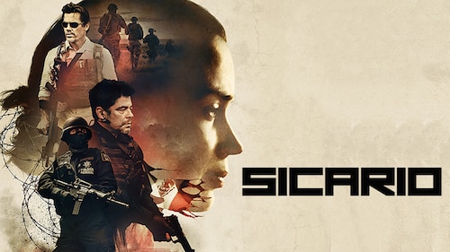 Sicario poster — movie on Max