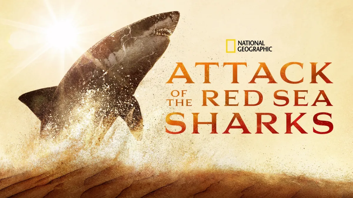 Attack of the Red Sea Sharks poster — movie on Disney+