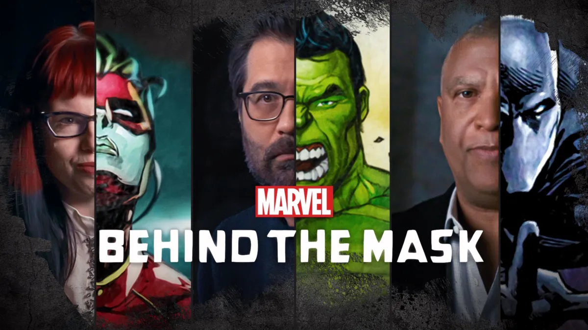 Marvel's Behind the Mask poster — movie on Disney+