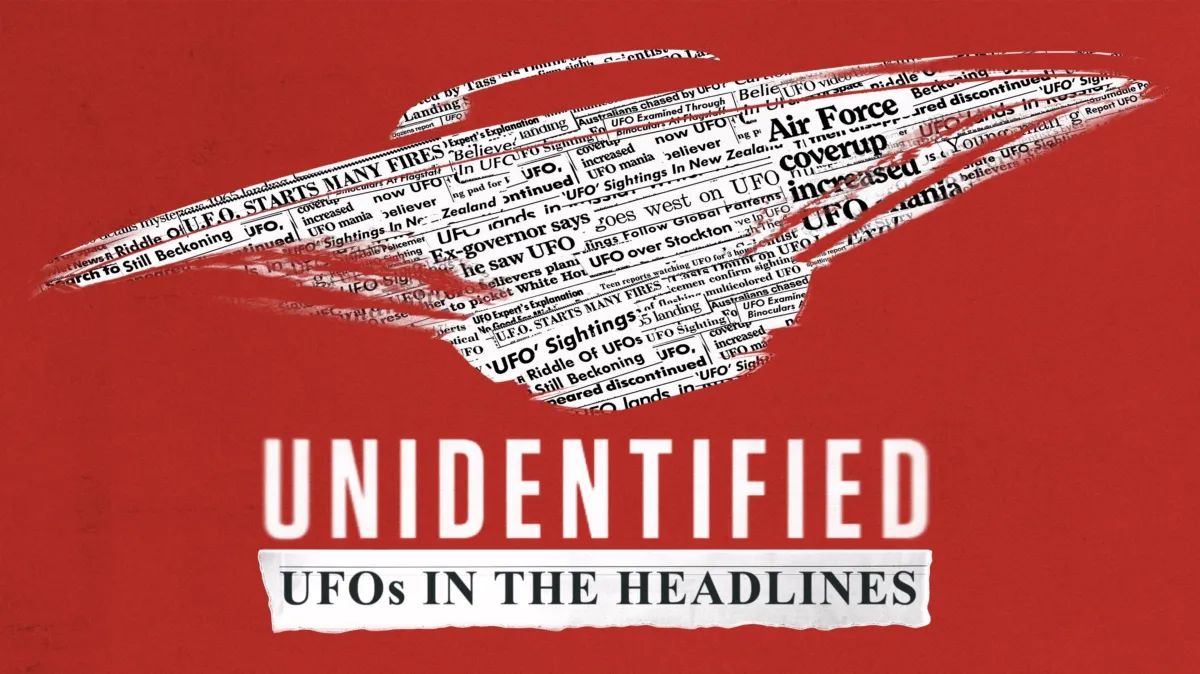 Unidentified: UFOs in the Headlines poster — TV series on Disney+
