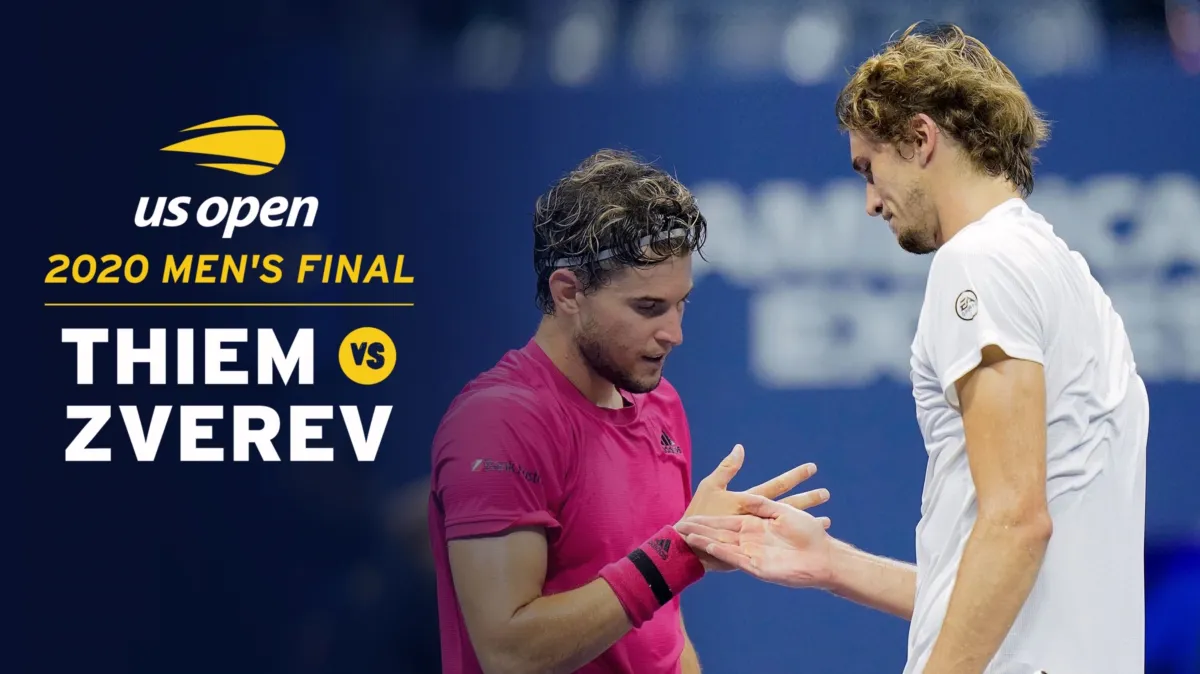 2020 Men's Final: D. Thiem vs. A. Zverev poster — movie on Disney+