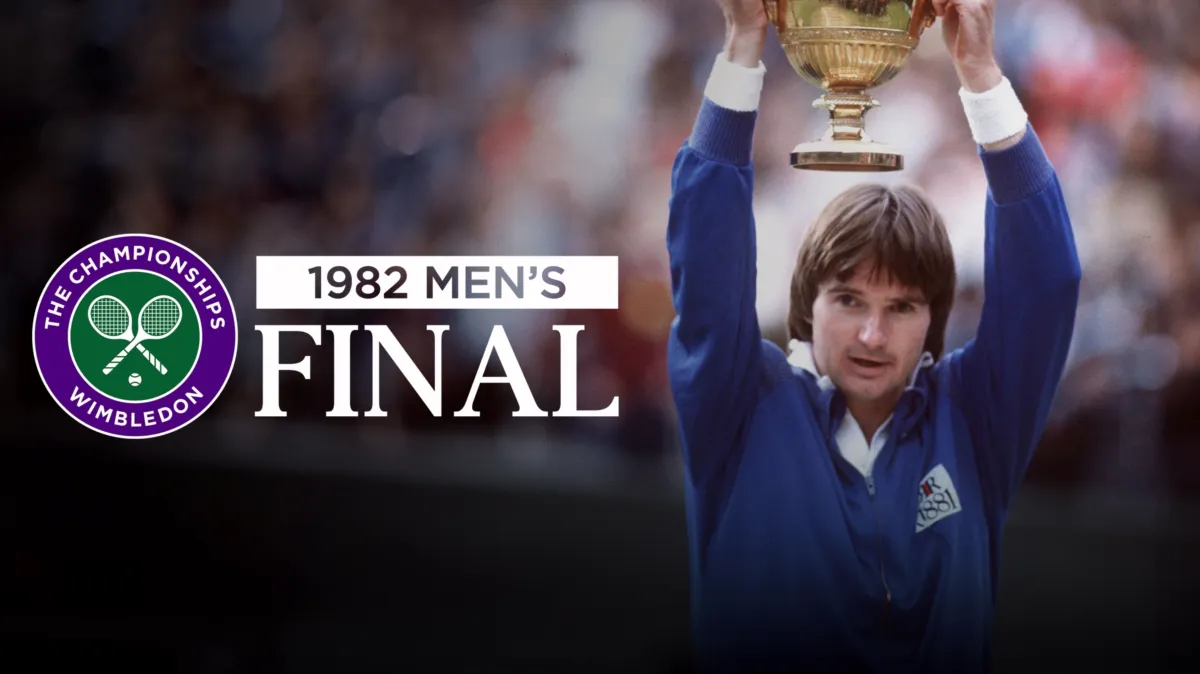 1982 Men's Wimbledon Final poster — movie on Disney+