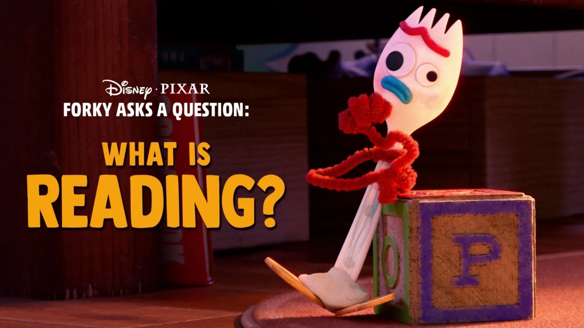Forky Asks a Question: What is Reading? poster — movie on Disney+