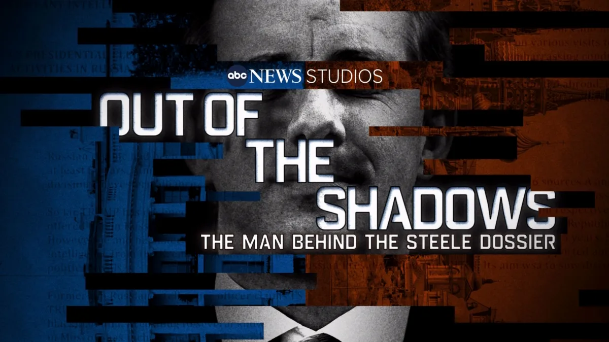 Out of the Shadows: The Man Behind the Steele Dossier poster — TV series on Disney+