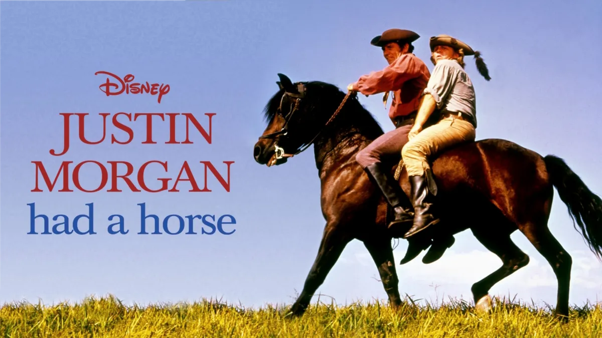 Justin Morgan had a Horse poster — movie on Disney+