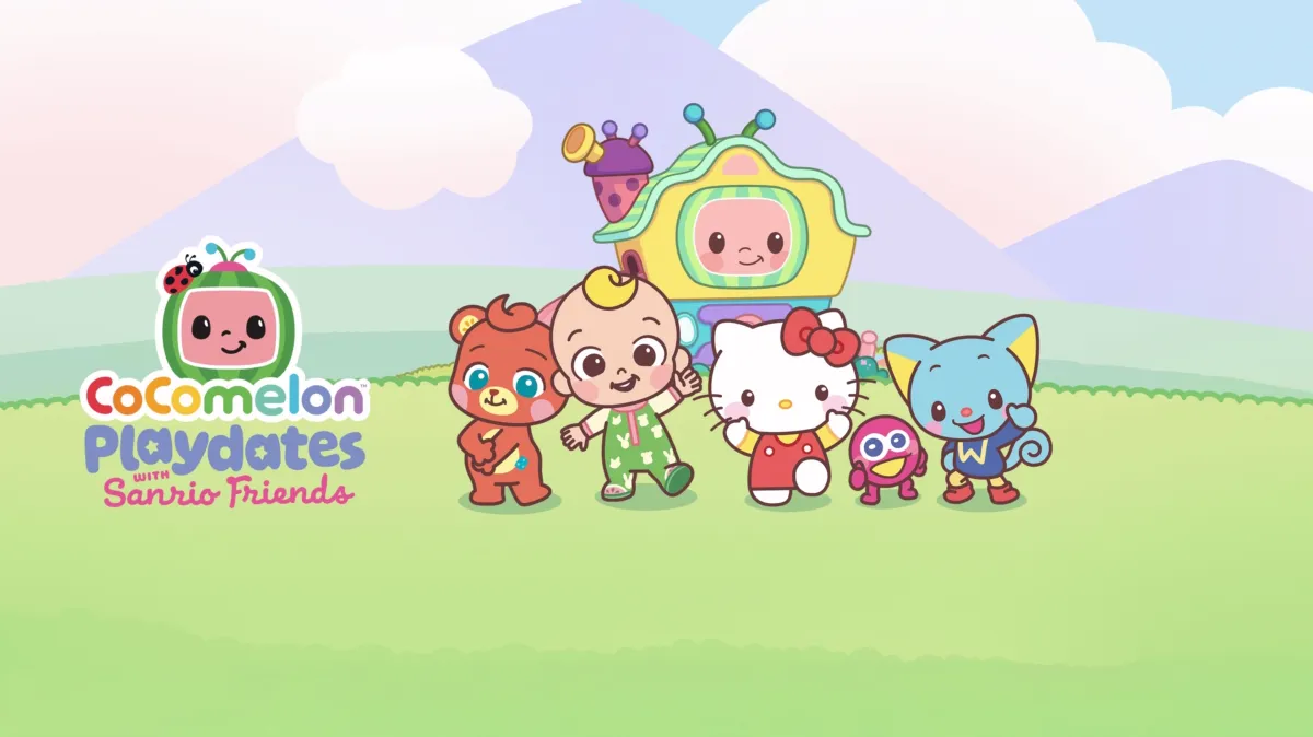 CoComelon Playdates with Sanrio Friends poster — TV series on Disney+