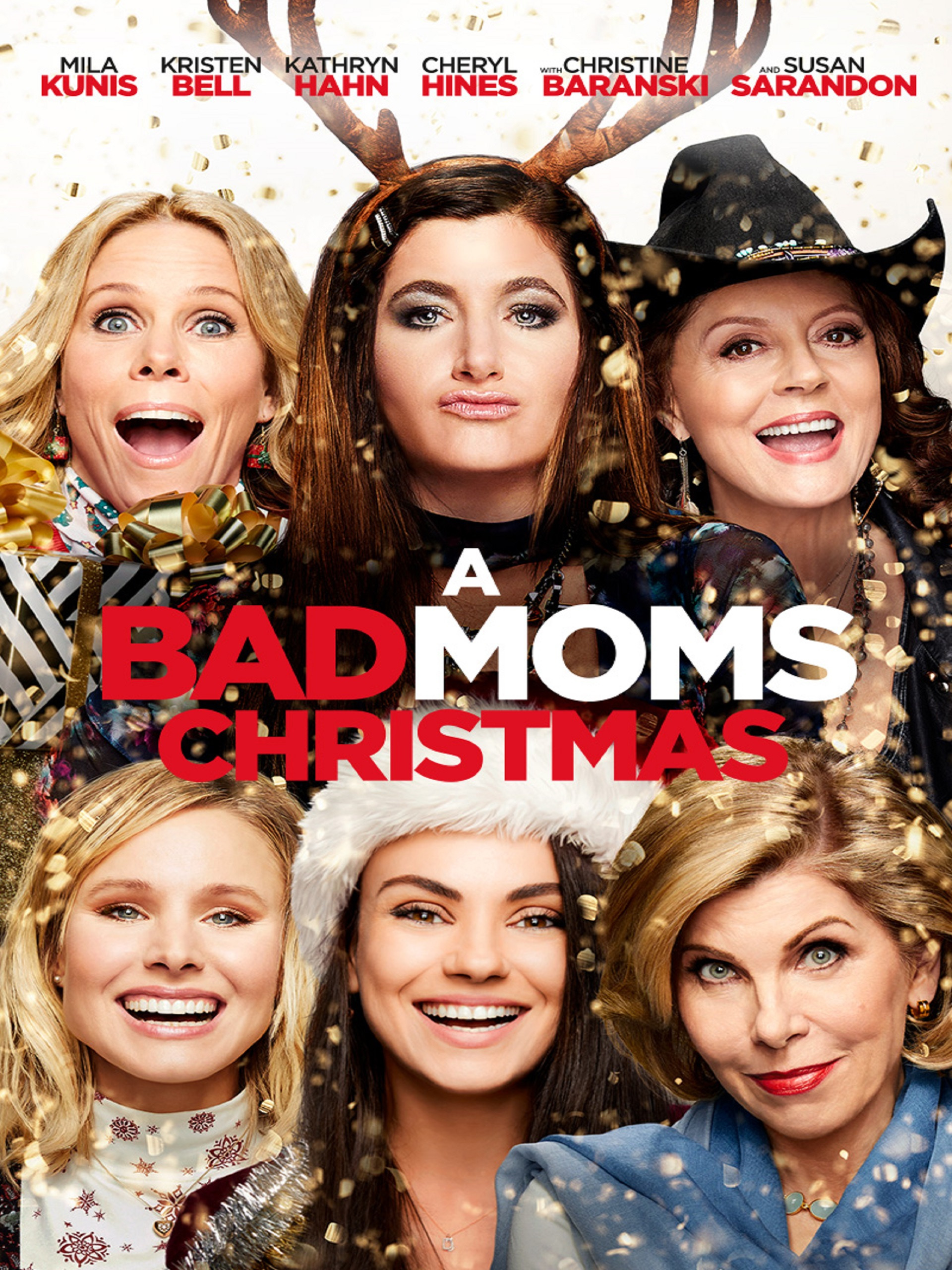A Bad Moms Christmas poster — movie on Prime Video