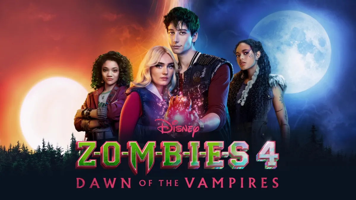 Zombies 4: Dawn of the Vampires poster — movie on Disney+
