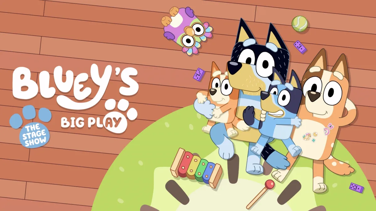 Bluey's Big Play — The Stage Show poster — movie on Disney+