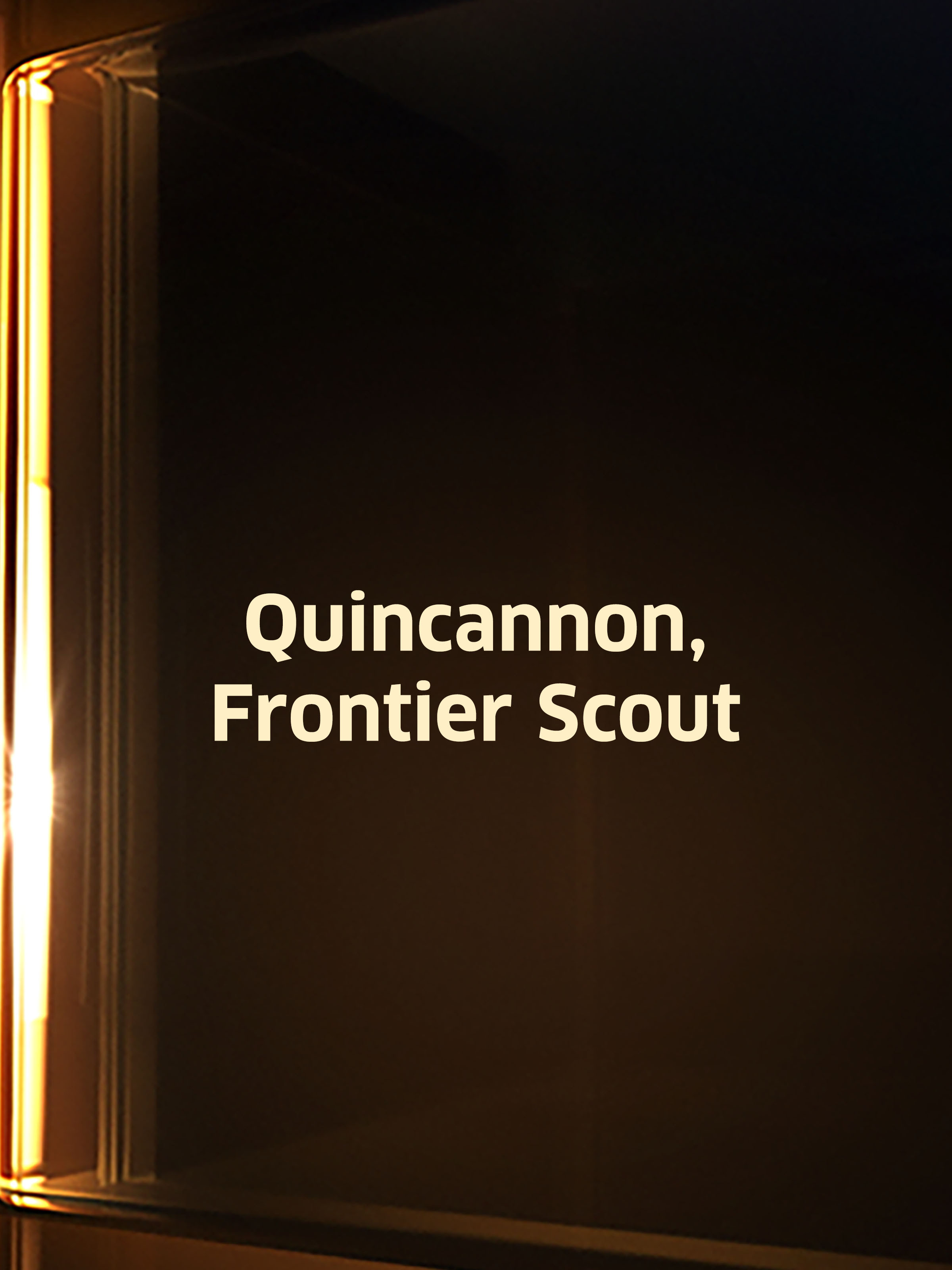 Frontier Scout poster — movie on Prime Video