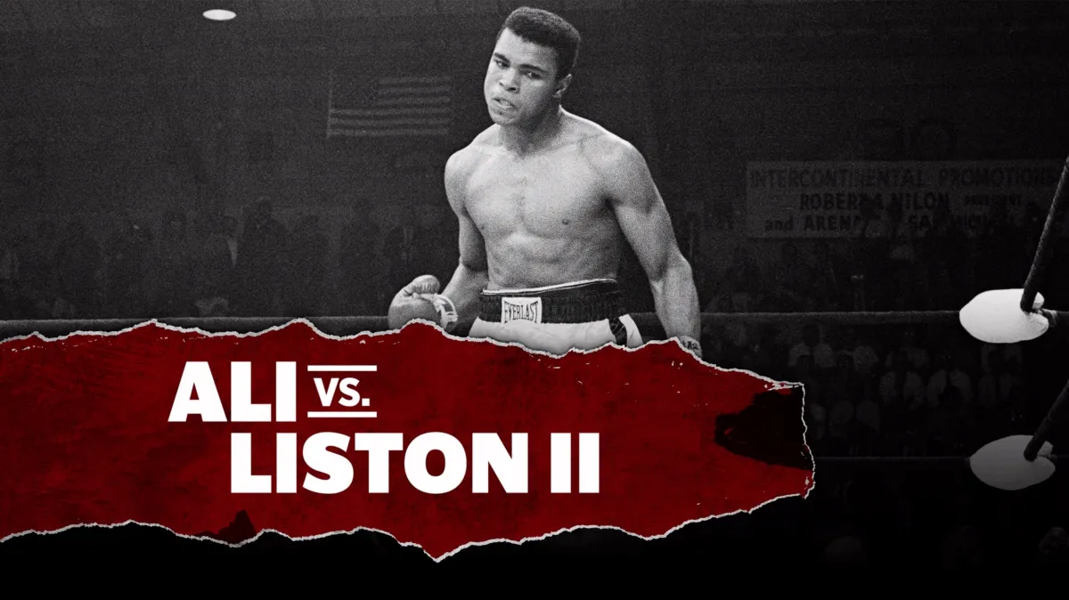 Ali vs Liston II poster — movie on Disney+