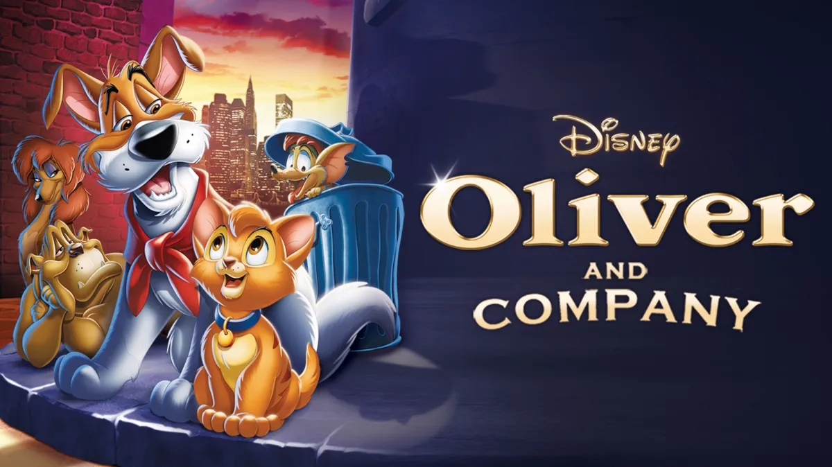 Oliver & Company poster — movie on Disney+