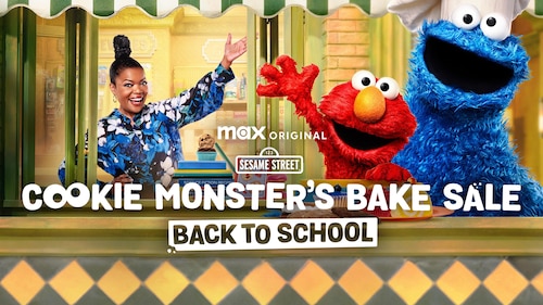 Cookie Monster's Bake Sale: Back to School poster — movie on Max