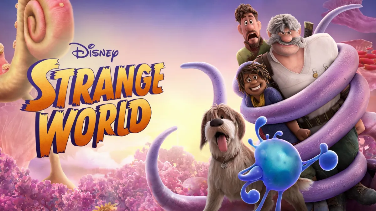 Strange World poster — movie on Disney+