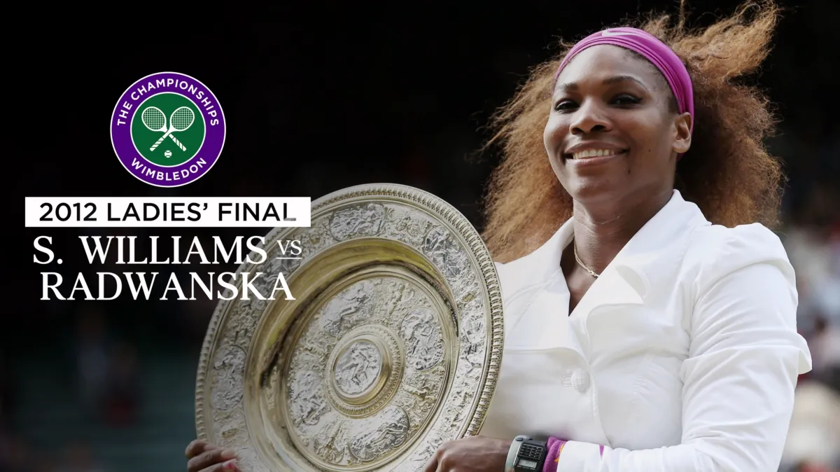 2012 Ladies' Final: S. Williams vs. A. Radwanska poster — movie on Disney+