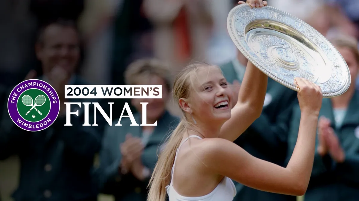 2004 Women's Wimbledon Final poster — movie on Disney+