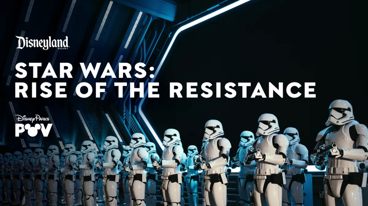 Star Wars: Rise of the Resistance | Disneyland Resort poster — movie on Disney+