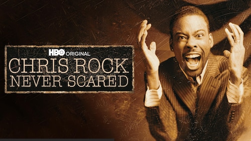 Chris Rock: Never Scared poster — movie on Max